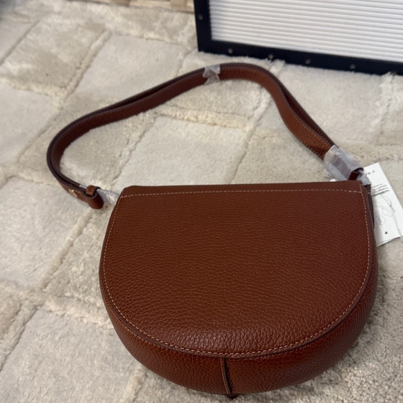 FOSSIL Everleigh Leather Large Flap Crossbody Bag - Picture 6 of 12